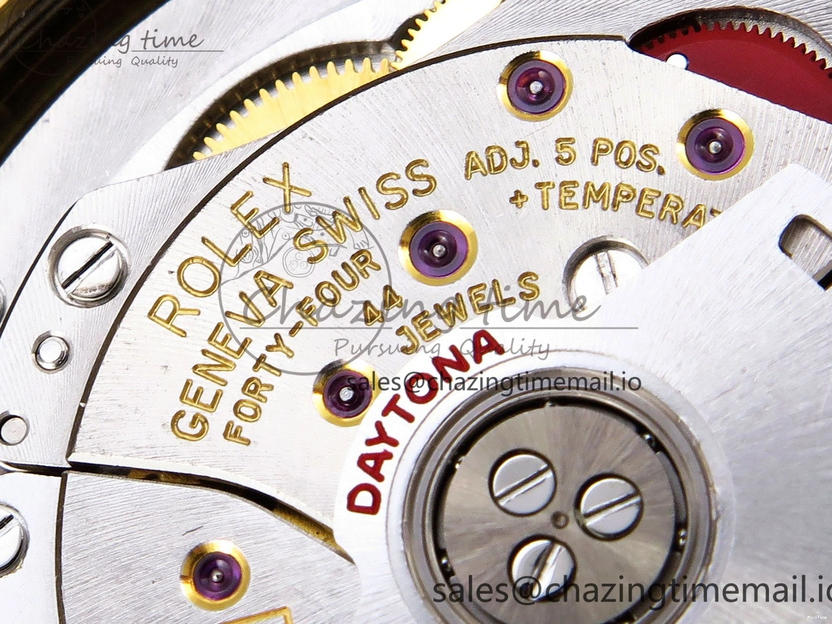 MiroTime 0101 Durable Daytona 116508 KING 1:1 Best Edition YG Black Dial on YG Bracelet SH 1907